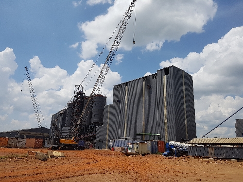 Errichtung eines Zement-Mahlwerkes in Uganda, KCCL Kampala Cement, Uganda